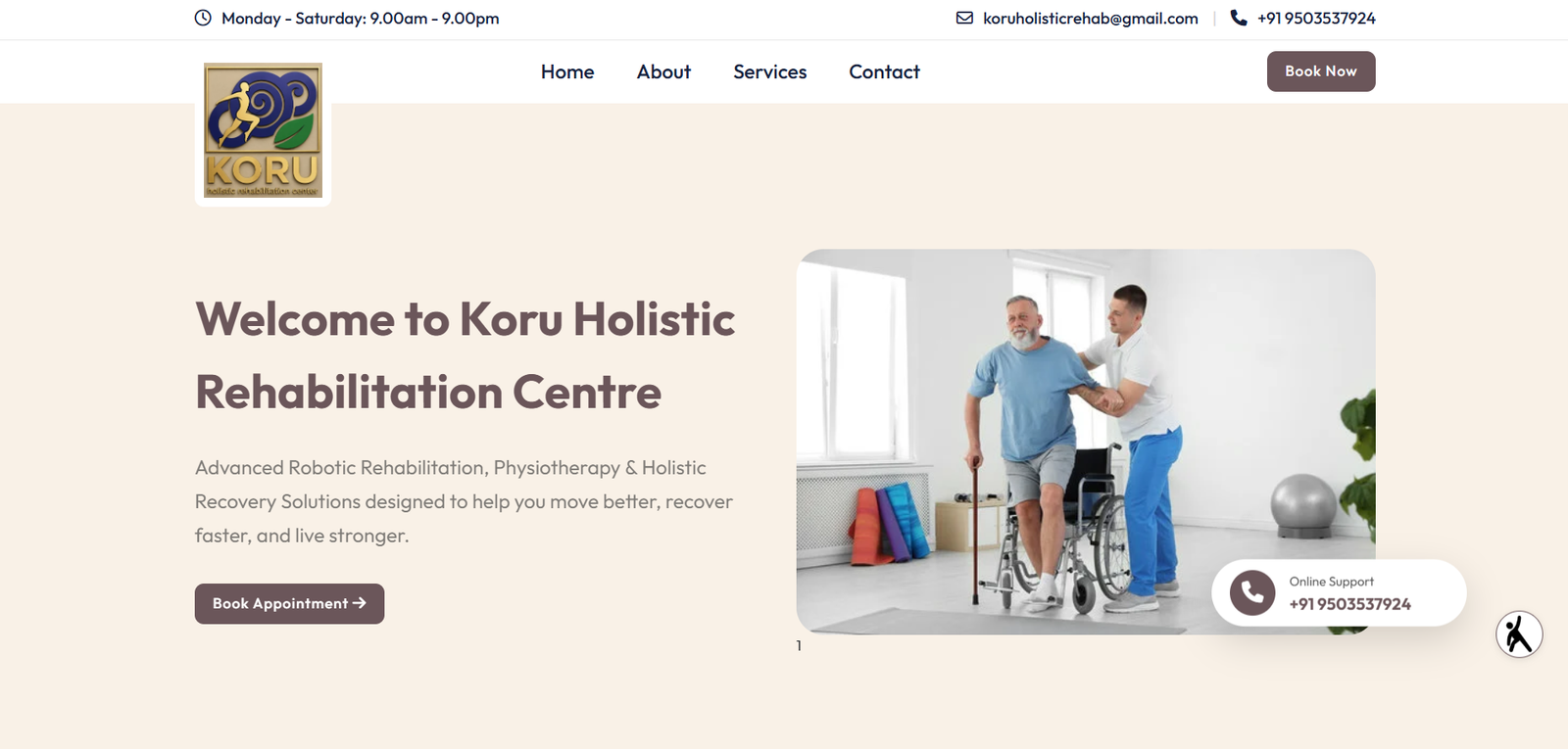 Creative Landing Page